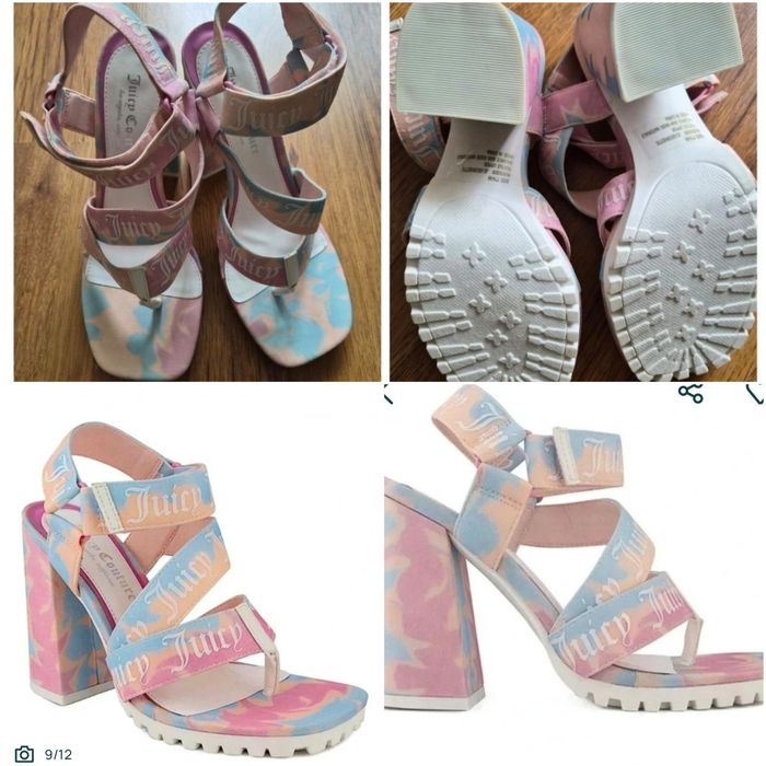 Karl Lagerfeld, Adidas Adilette, Juicy Couture,  Guess,чехли и сандали