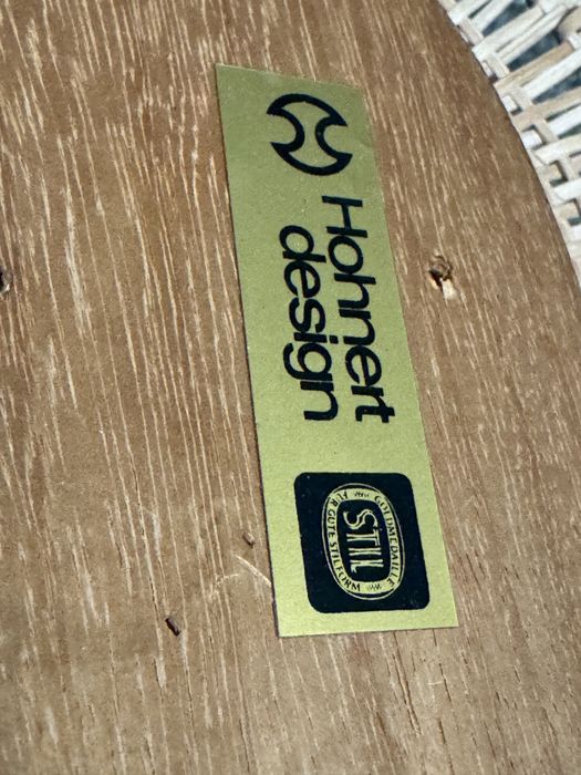 Дървена Маса от масив и ратан