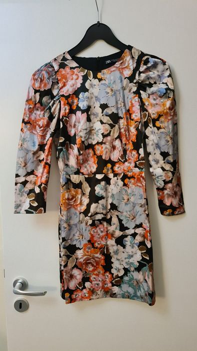 Rochie cu print floral, Zara
