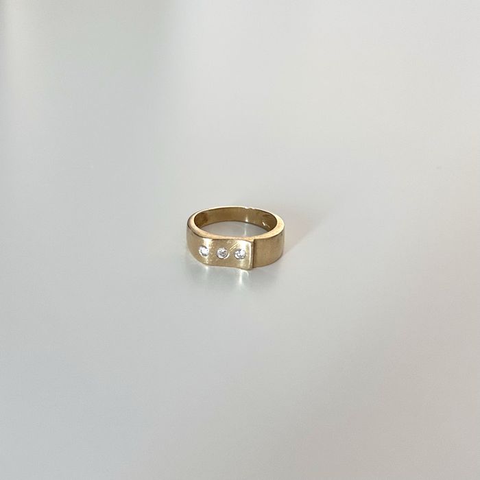 Inel aur 14k cu pietre