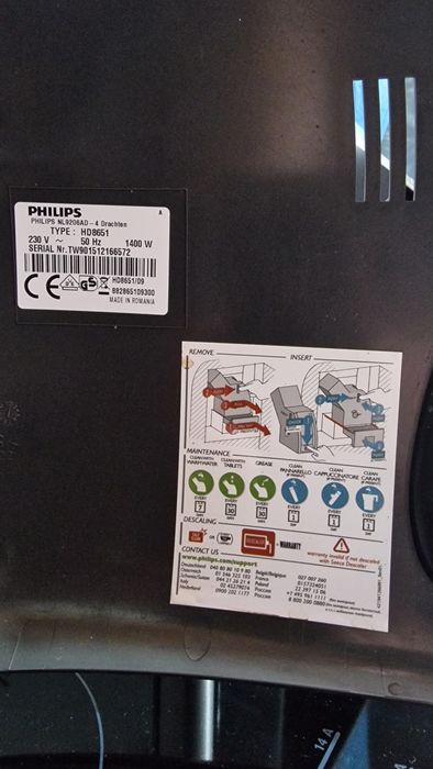 Кафеавтомат Philips HD8651/09