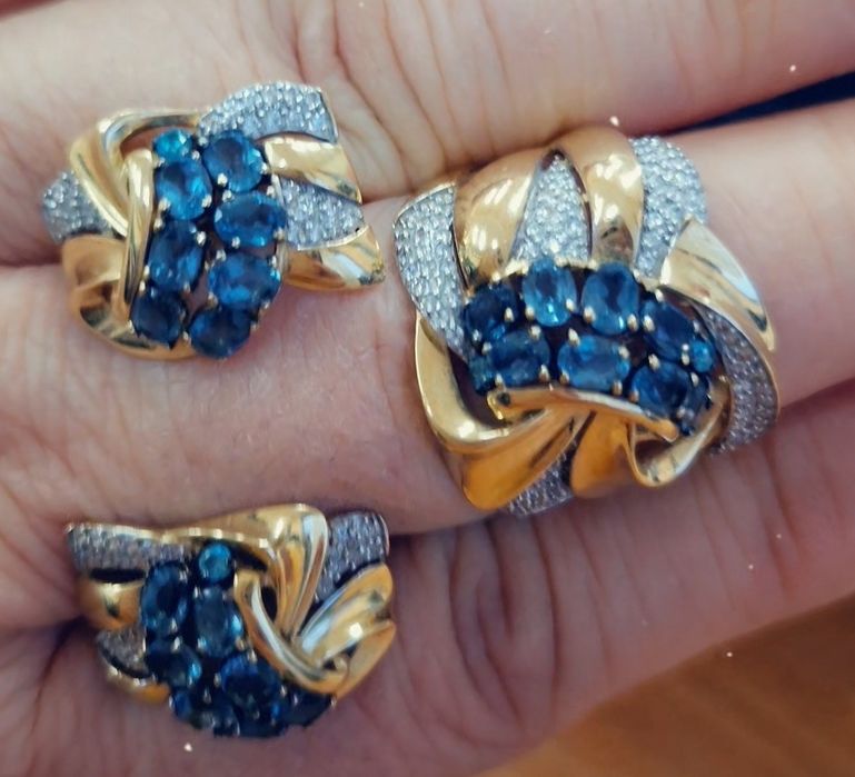 Комплект, Золото 585