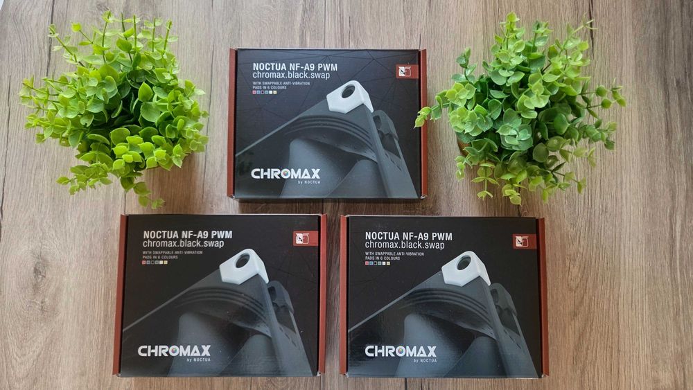 Noctua 92mm NF-A9 PW black x 3 PC вентилатори