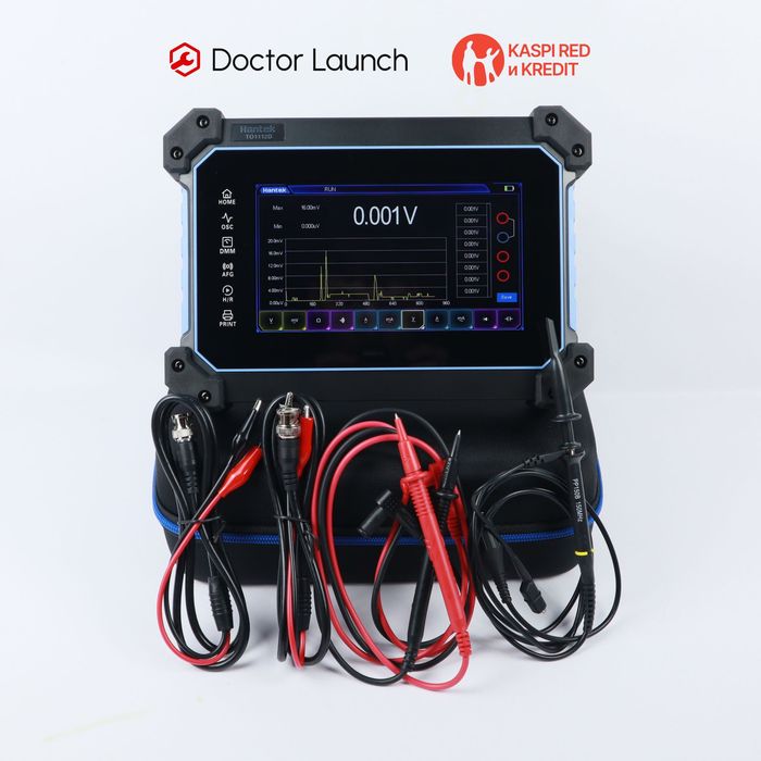 HANTEK TO1112D - портативный осциллограф 2 канала, 110 Мгц