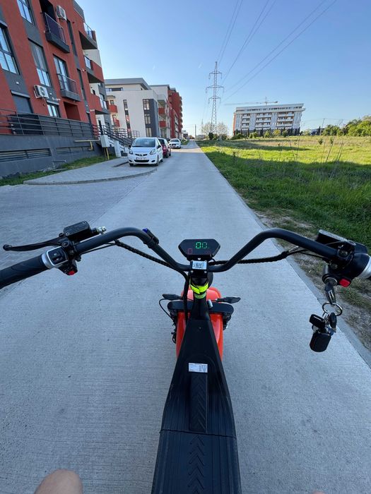 Scuter electric 1500W CityCoco Tip Harley / Asigurare / Inmatriculat
