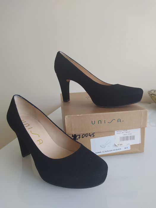 Туфли замшевые Unisa