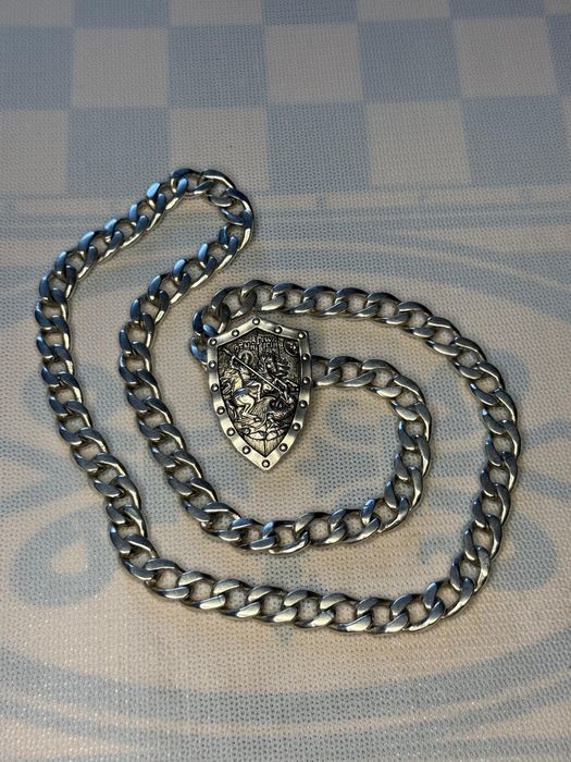 Цепь серебро мужская и женская