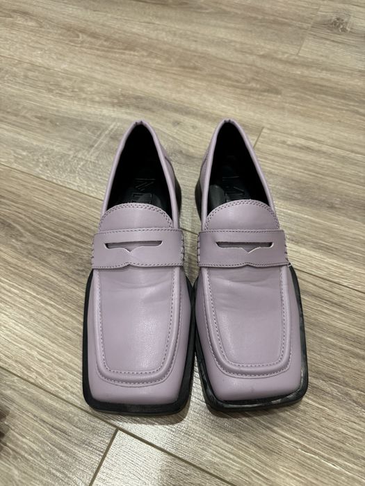 Mango лоферы без каблука