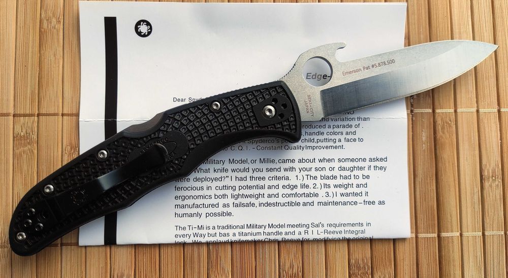 Сгъваем нож Endura 4 Emerson / Spyderco Endura 4