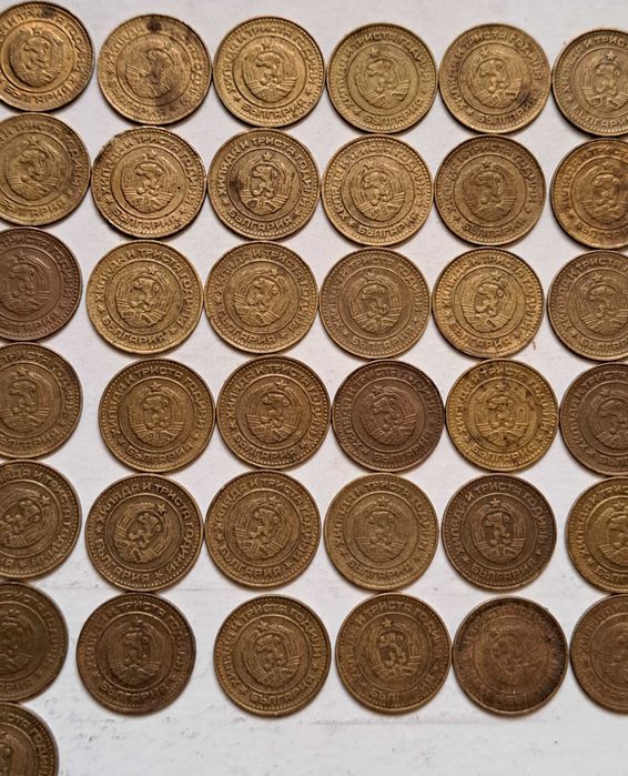 1 стотинка 1981 г.- лот от 58 бр.