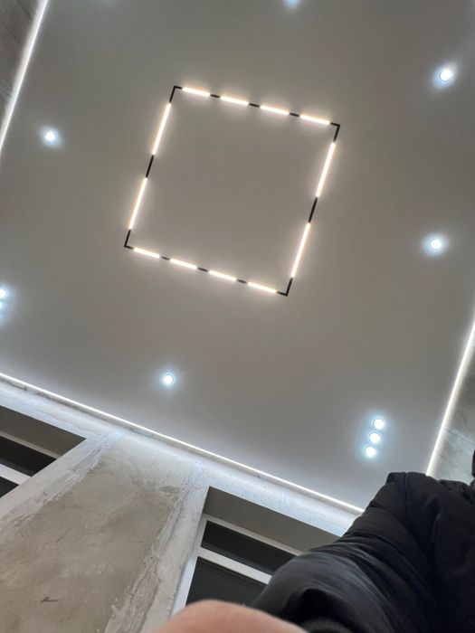 Натяжные потолки под ключ | Магнитные треки | Софиты