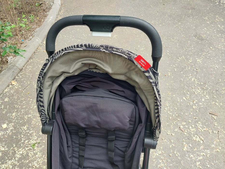 Carucior Pliabil Gb Qbit+ All TerraIn - Negru