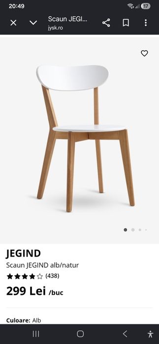 3 scaune bucatarie