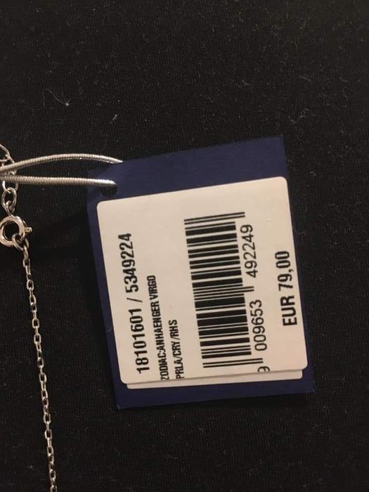 Lantisor Swarovski cu pandantiv zodiac -nou