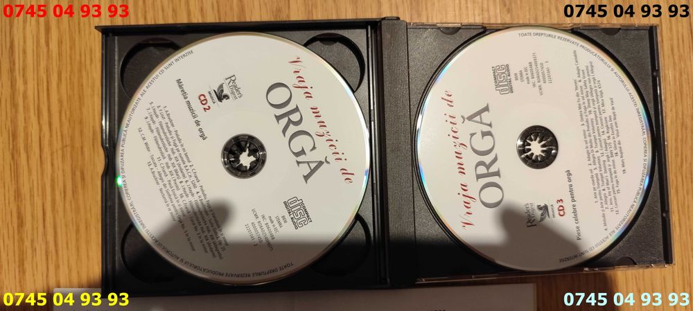 muzica cantece Vraja muzicii de orga 3CD originale