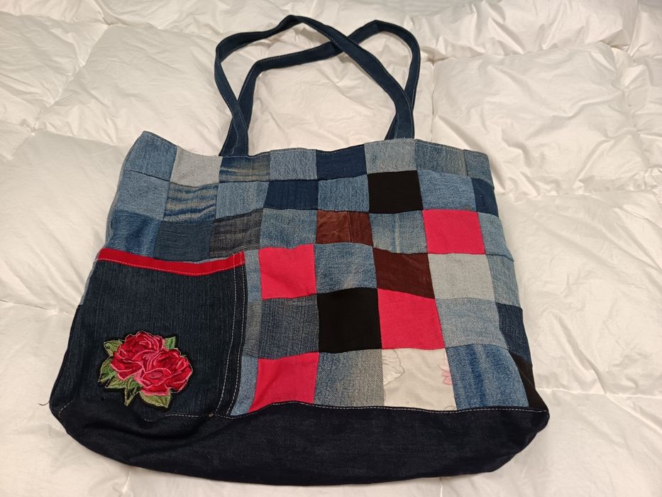 Geanta blugi home made