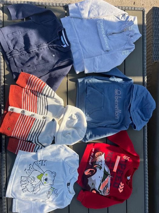 Дрехи за момчета от размер 68 до 98 см