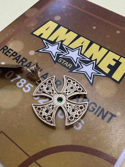 Cruce aur 14k 1.53gr (CDC) StarAmanet