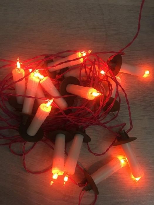 Гирлянда свечки ссср