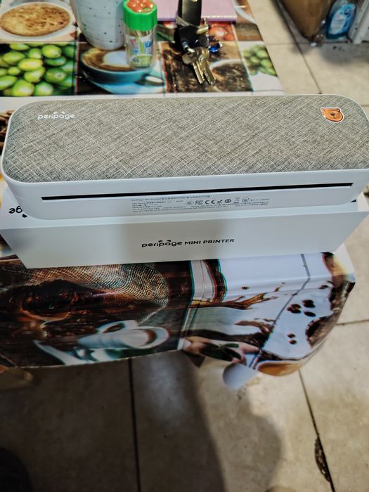 Мини термопринтер PeriPage, A40, Преносим, A4