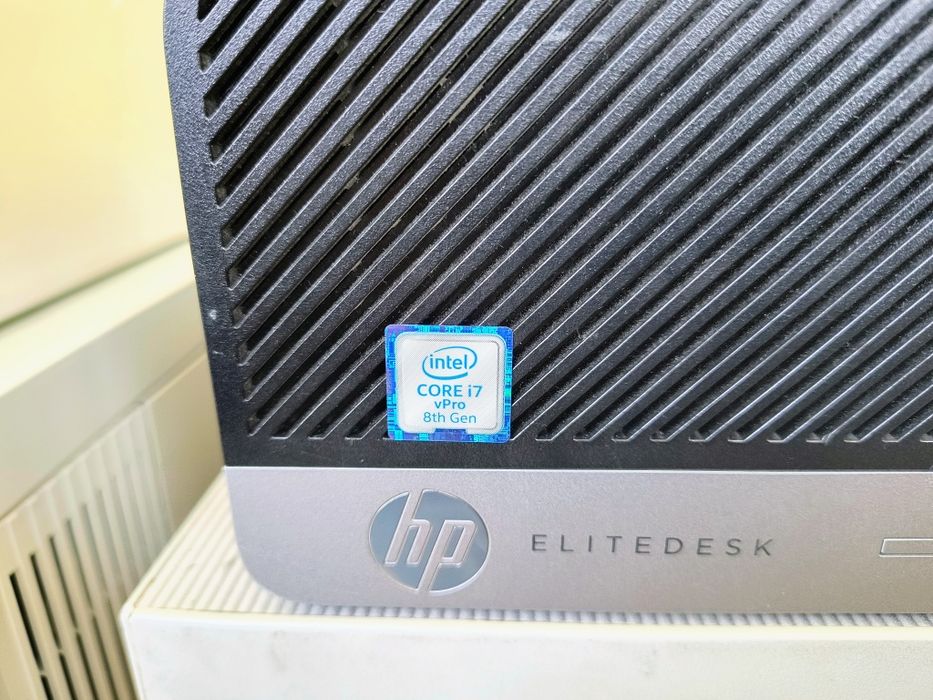 HP EliteDesk 800 G4 SFF,Intel Core i7-8700 CPU,3.20GHz,NO RAM NO HARD