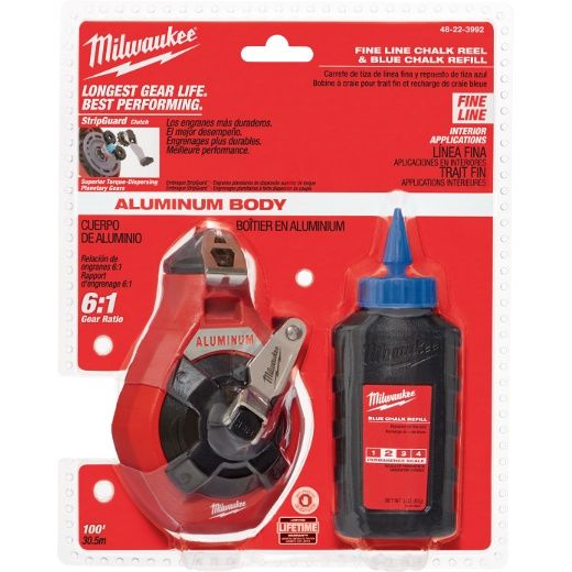 Зидарска чертилка Milwaukee 48-22-3992 / 30.5м синя боя