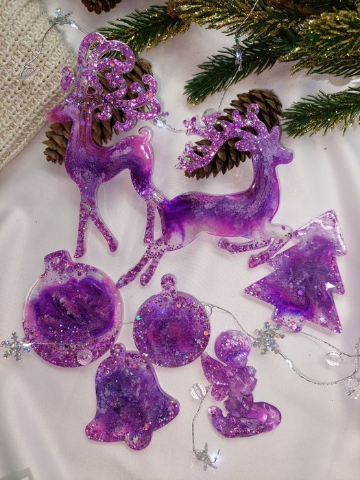 Елочные игрушки ручной работы