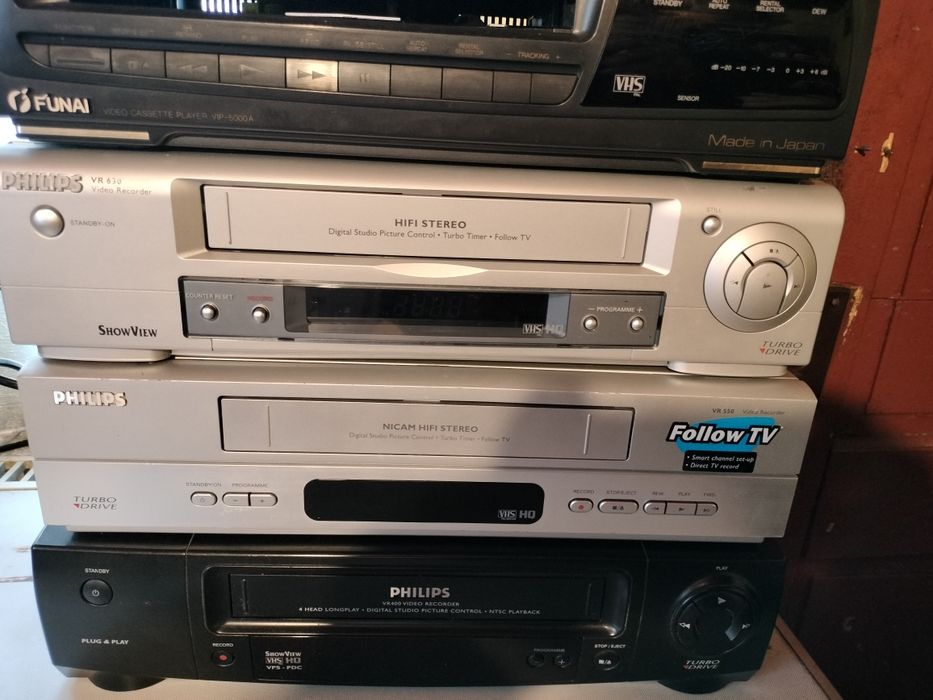 Aparate Video Funai si  Philips ,Palladium defecte pt piese sau de rep