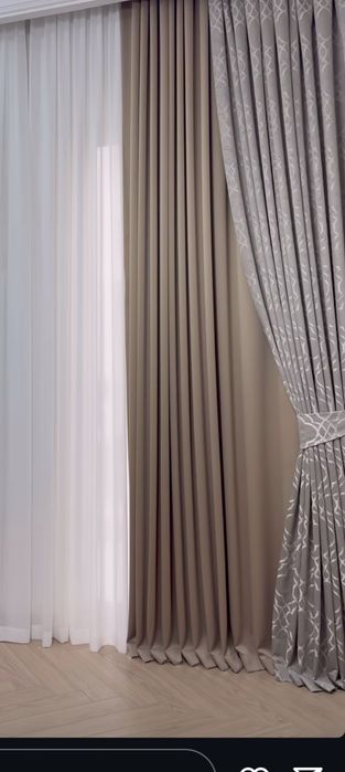 Современные элитные шторы