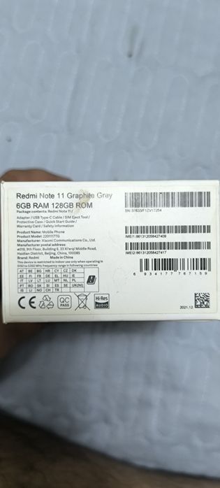 Redmi note 11 sotiladi