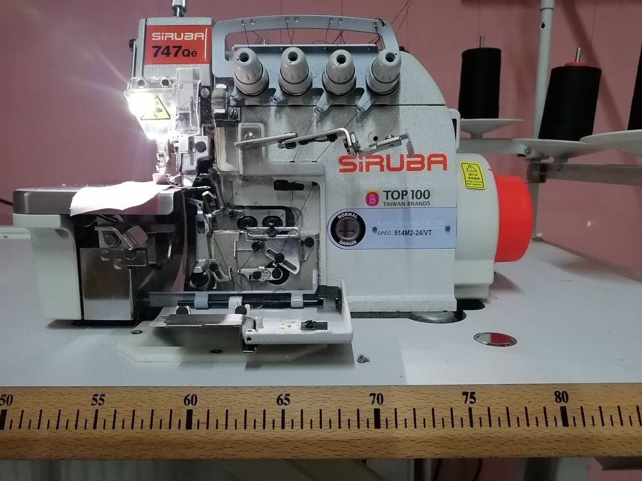 LICHIDARE ATELIER! Linie Profesională Croitorie și Broderie (7 Mașini + Mobilier Complet)