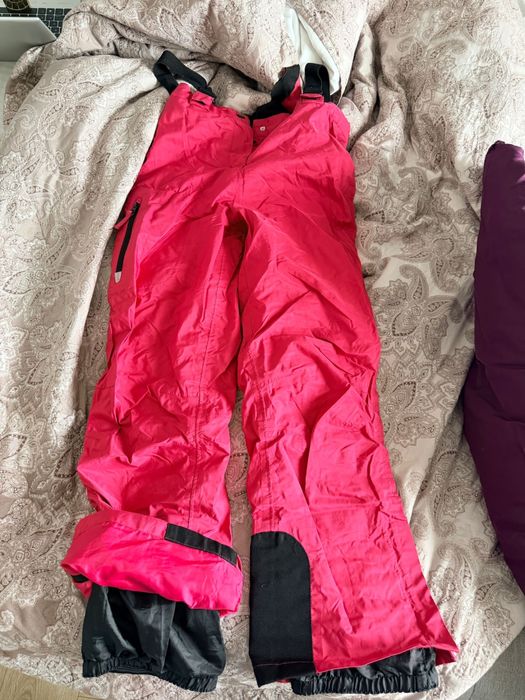 Pantaloni pentru ski cu bretele, marimea146-152, 10-13ani