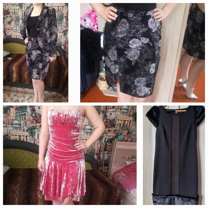 Нарядные платья и костюмы