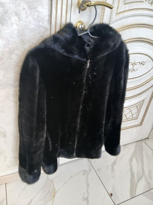 Норковая мужская шуба с копишоном