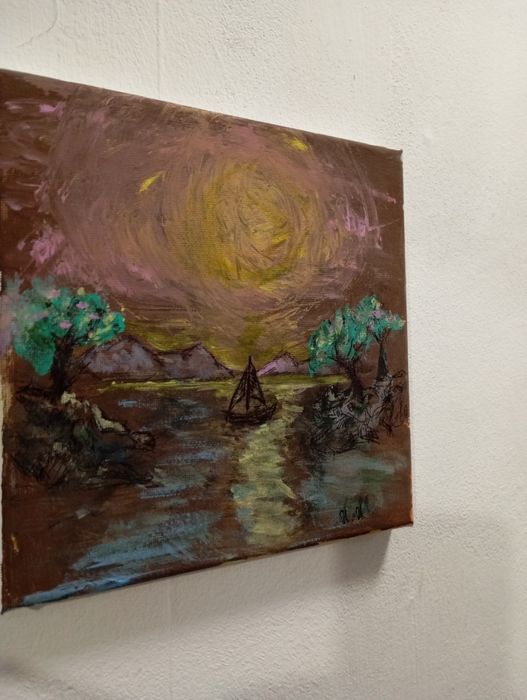 Залез над планините