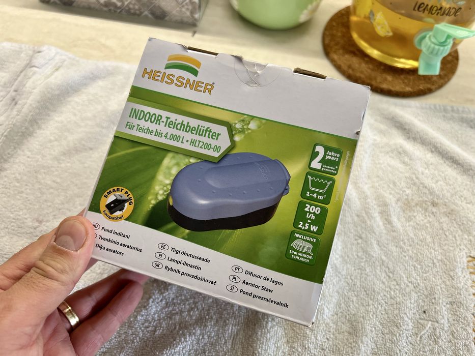 Pompă aerare pentru acvariu foarte puternica