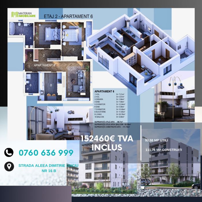 Apartamente Cu 2 Si 3 Camere Direct Propietar Zona Baba Novac-Kamsas
