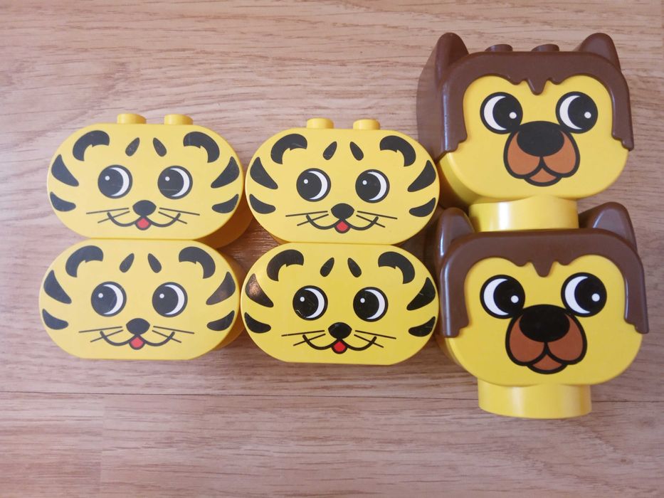 Lego Duplo lot de minifigurine, animale si masinute/vehicule