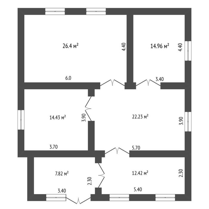 Yu  Дом 5 комнат, участок 6,8 соток, Йик ота