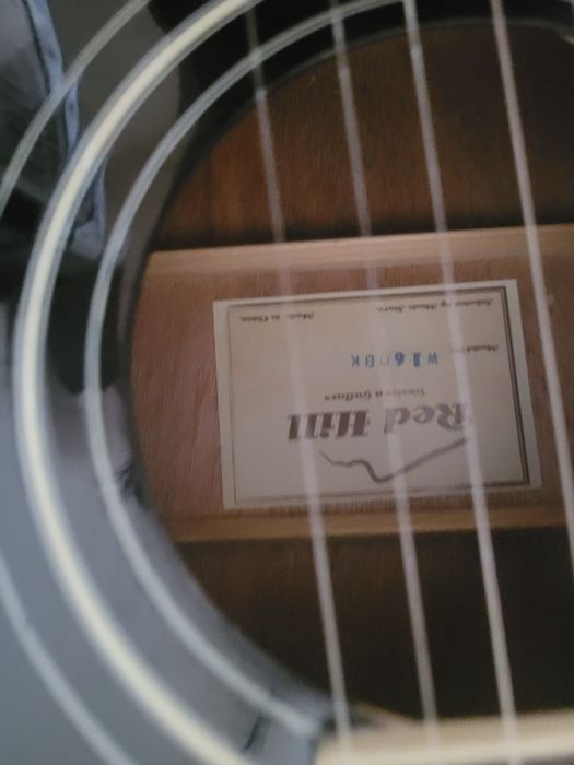 Китара Red Hill черна