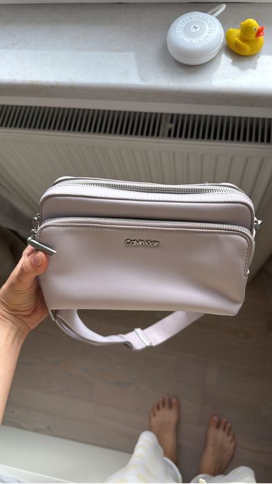 Geanta piele Calvin Klein