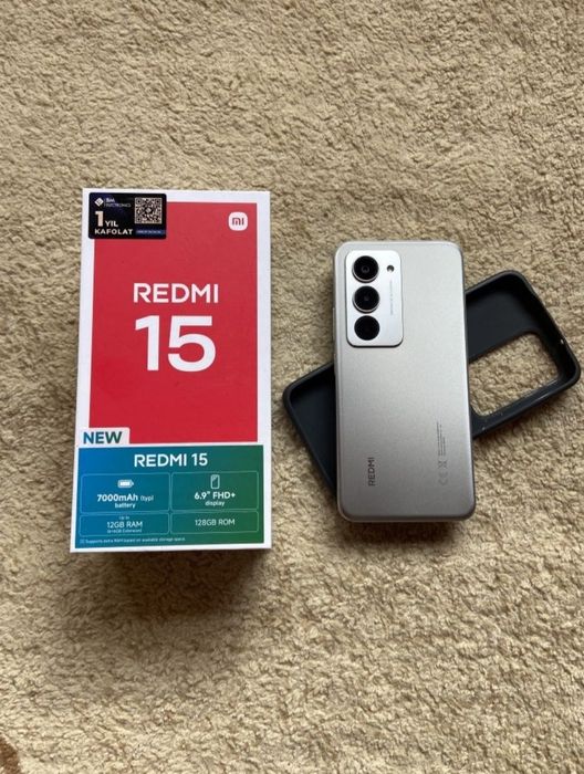 Redmi 15 yangi 1 oylik