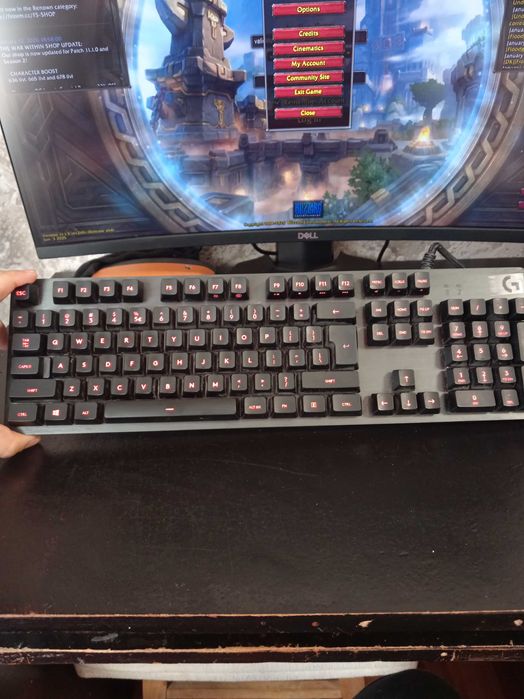 Механична клавиатура Logitech G413 carbon