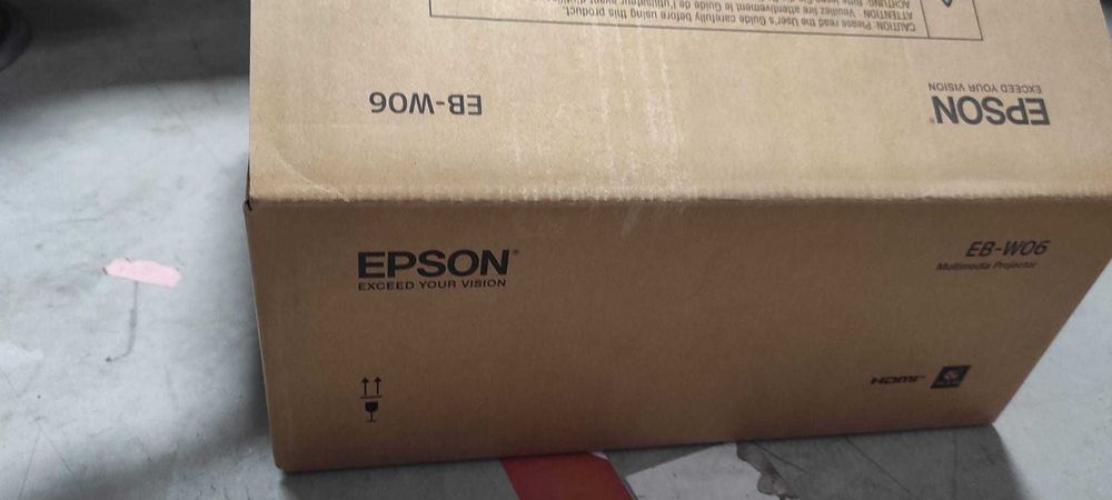 Videoproiector Epson EB-W06, WXGA 1280 x 800, 3700 lumeni