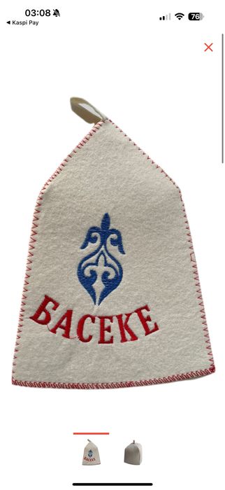 Банная шапка новая