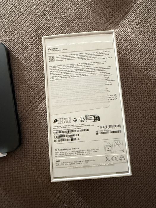Iphone 16 pro 128 GB NOU