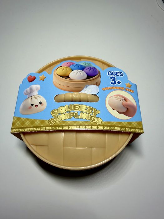 Squishy Dumpling cu Sclipici