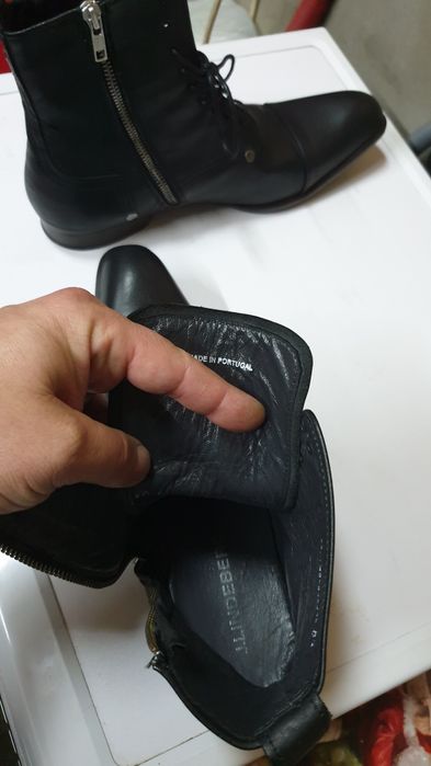 Ghete din piele naturală J.Lindeberg