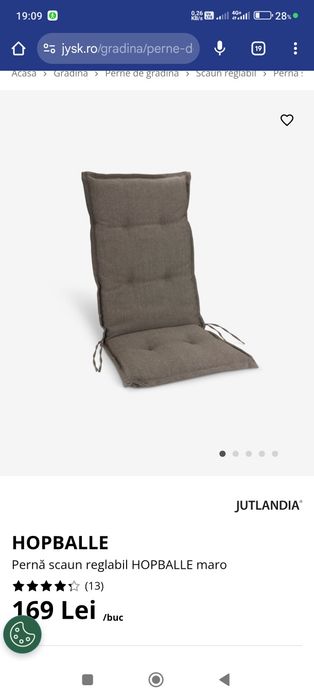 Perne scaune gradina