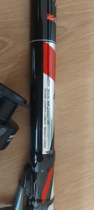 Нов к-т от 6м болонеза с макара и влакно, риболов, въдица, такъм